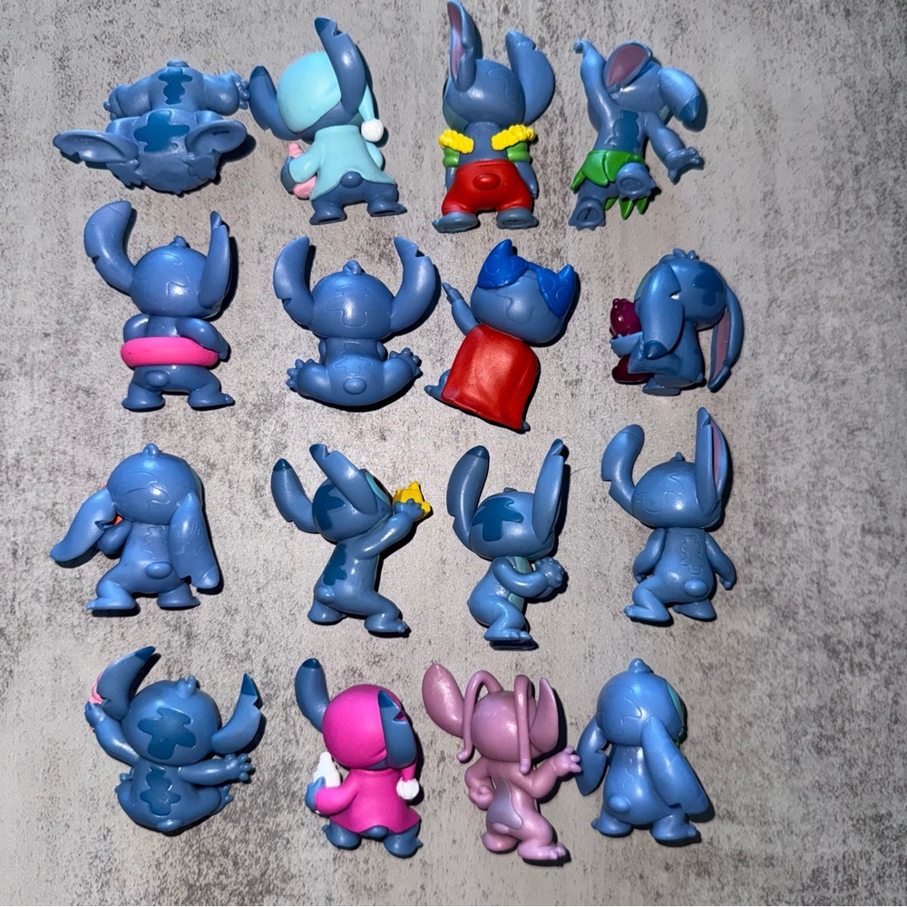16 Stitch Figurine Set - Picture 4 of 4